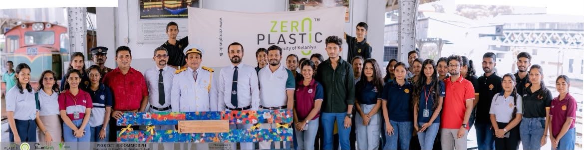 Project BloomMorph team with the ZeroPlastic banner